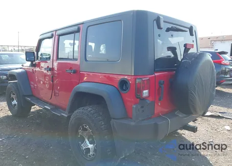 2010 Jeep Wrangler Unlimited Sport из США, поврежденный, VIN 1J4BA3H16AL141850